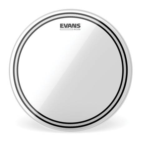 Peau de Batterie EVANS EC2 Clear 13" - Macca Music