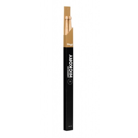 STAGG Paire de Baguettes Hickory, série V /7A - Pointe en Bois - Macca Music -