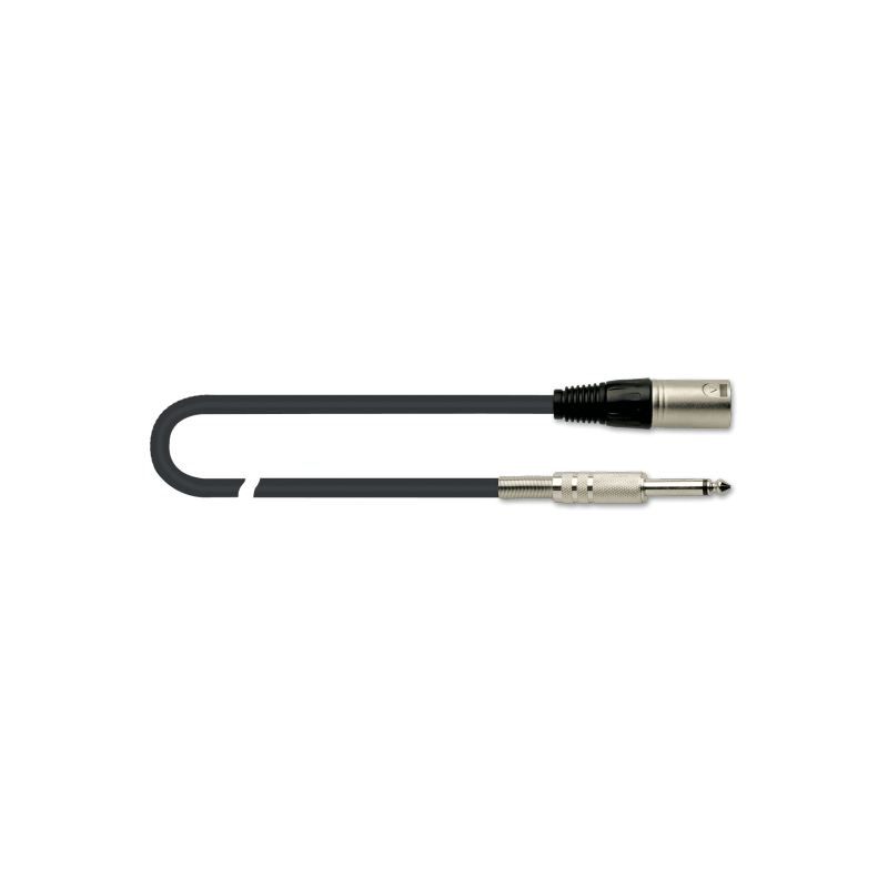 Câble XLR Mâle / Jack Mono 3m QUIKLOK MX779-3 - Macca Music