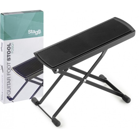 STAGG Repose-Pied en Métal Pour Guitariste, Pliable - Macca Music -