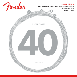 Cordes Pour Basse FENDER Super 7250s Nickel Plated Strings 40-100 - Macca Music