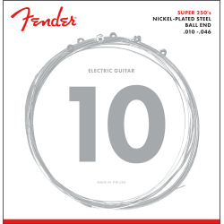 Cordes Pour Guitare Electrique FENDER Super 250s 10-46 - Macca Music