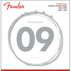 Cordes Pour Guitare Electrique FENDER Super 250s 9-42 - Macca Music