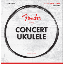 Cordes De Ukulélé Concert FENDER California Coast Concert Ukulele Strings - Macca Music