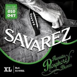 Jeu de Corde Pour Guitare Acoustique SAVAREZ A140M - Macca Music