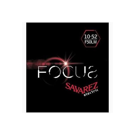 Jeu De Corde Pour Guitare Electrique SAVAREZ Focus F50LM - Macca Music