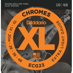 Cordes Pour Guitare Electrique Filet Plat D'ADDARIO ECG23 - Macca Music