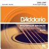 Cordes Pour Guitare Acoustique D'ADDARIO EJ15 PH - Macca Music