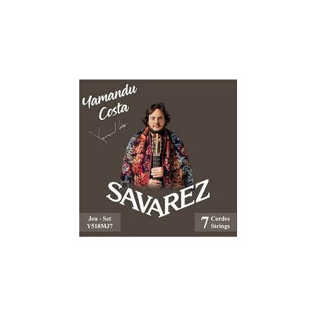 Jeu De Corde Pour Guitare Classique 7 Cordes SAVAREZ Y510Mj7 - Macca Music