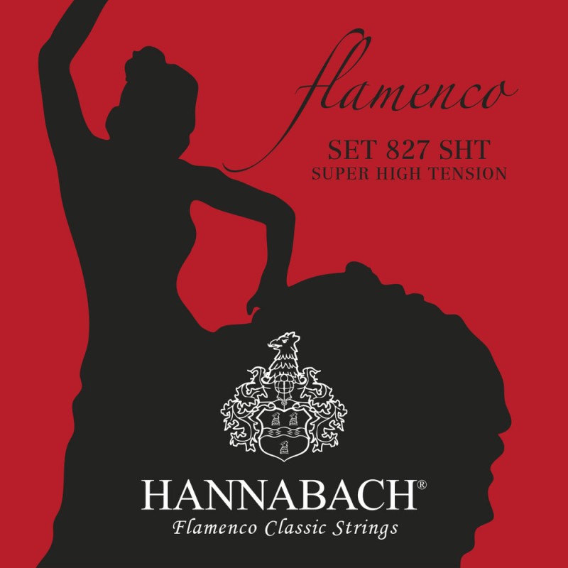 Jeu de cordes HANNABACH Flamenco 827 SHT - Macca Music