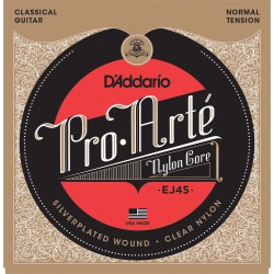 Cordes Nylon Pour Guitare Classique D'ADDARIO EJ45 - Macca Music