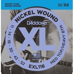 Cordes Guitare Electrique D'ADDARIO EXL116 11-52 - Macca Music