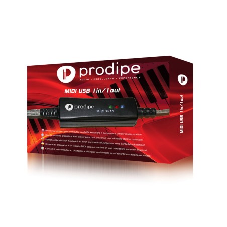 Interface Midi/USB PRODIPE In/Out - Macca Music