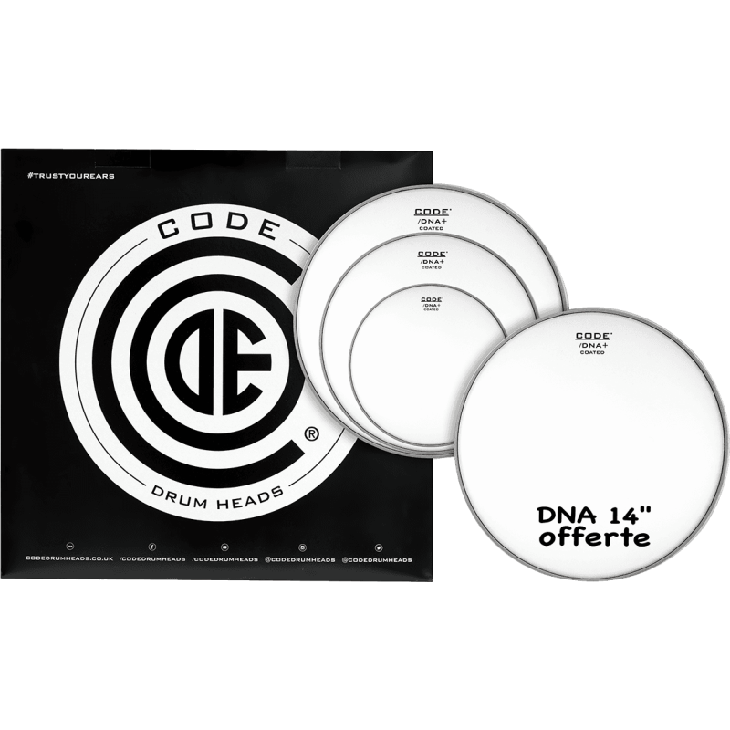 Pack De Peau CODE Tom Pack DNA Coated Fusion - Macca Music