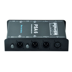 Répartiteur 2 Entrées - 6 Sorties POWER STUDIO PSA6 - Macca Music