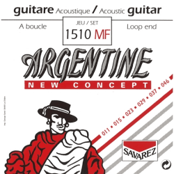 Cordes Pour Guitare Jazz A Boucle ARGENTINE 1510MF - Macca Music