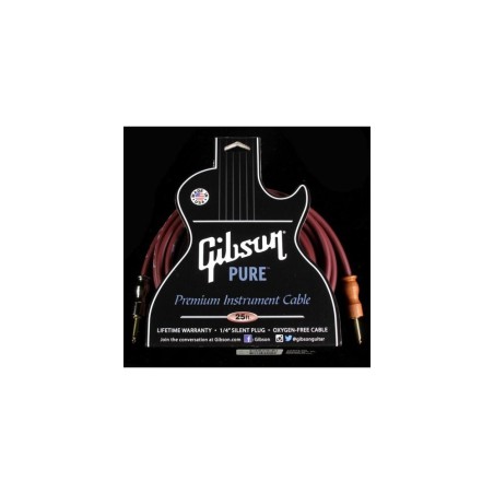 Câble Instrument GIBSON Premium CAB25-CH - Macca Music