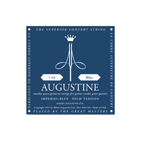 Cordes Pour Guitare Classique AUGUSTINE Imperial Blue - Macca Music