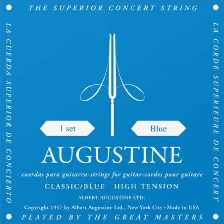 Cordes Pou Guitare Classique AUGUSTINE Standard Blue - Macca Music