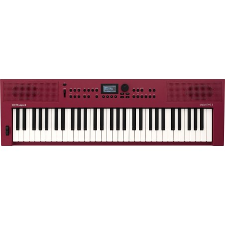 Clavier Portable ROLAND GoKeys-3 Red - Macca Music - Macca Music