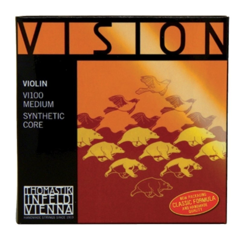 Cordes Pour Violon THOMASTIK Vision Noyau Synthetique - Macca Music