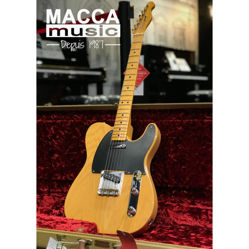 Guitare Electrique FENDER American Vintage Telecaster 1951 MN BTB - Macca Music