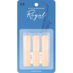 Lot De 3 Anches Pour Saxophone Alto ROYAL RJB0325 - Macca Music