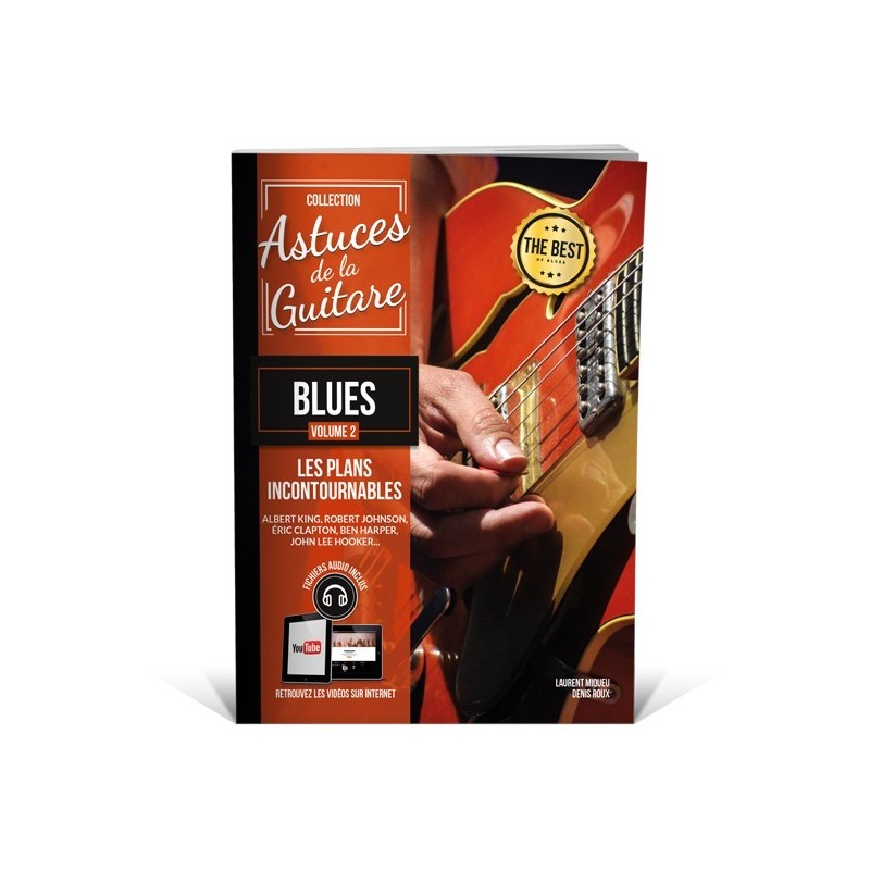 Librairie Musicale ASTUCES De La Guitare Blues Vol2 - Macca Music