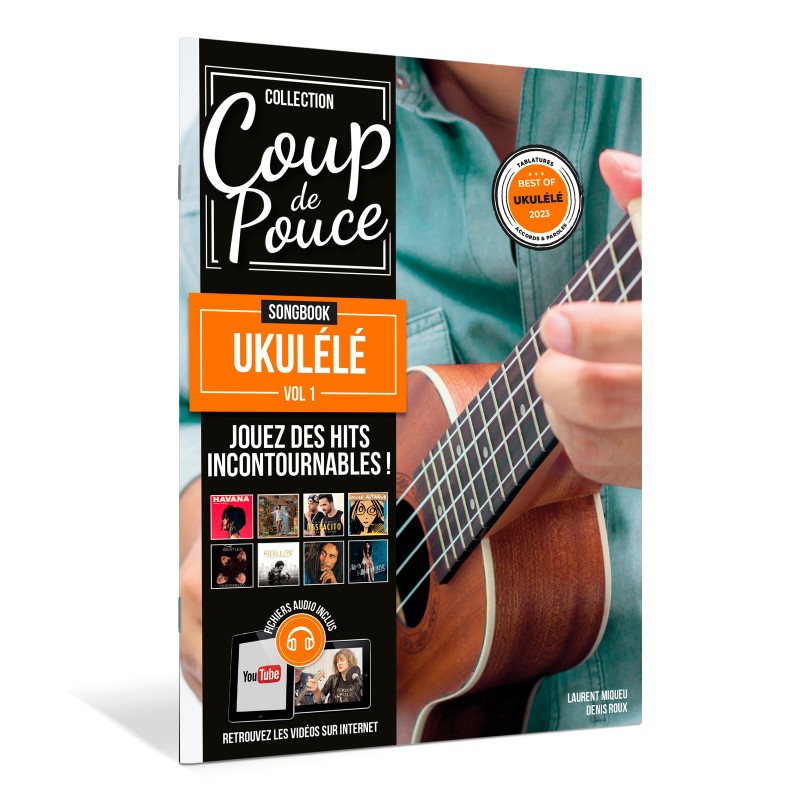 Librairie Musicale COUP DE POUCE Songbook Ukulélé Vol1 - Macca Music