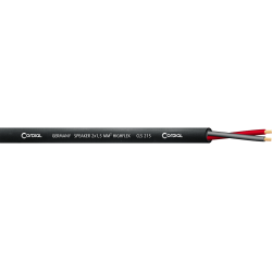 Bobine De Câble HP De 100M CORDIAL CLS215 Black - Macca Music