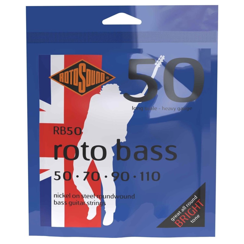 Cordes Pour Basse Electrique ROTOSOUND RB50 - Macca Music