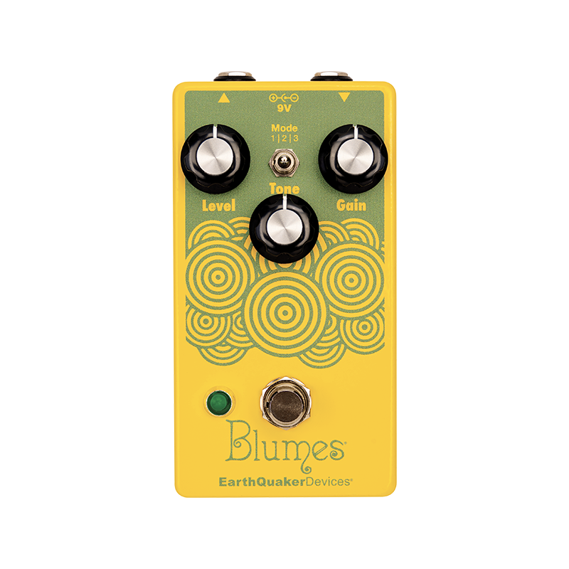 PEDALE D EFFET EARTHQUAKER BASS OVERDRIVE BLUMES