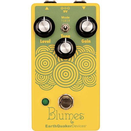 Pedale d Effet EARTHQUAKER Bass Overdrive Blumes - Macca Music