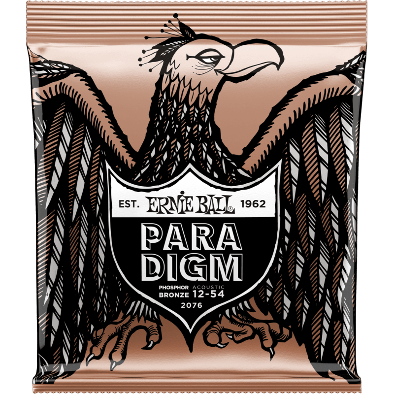 Cordes Pour Guitare Acoustique ERNIE BALL Paradigm 2076 PH Bronze - Macca Music