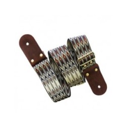 KIDAM K5203RA Courroie Guitare Motifs Rouge