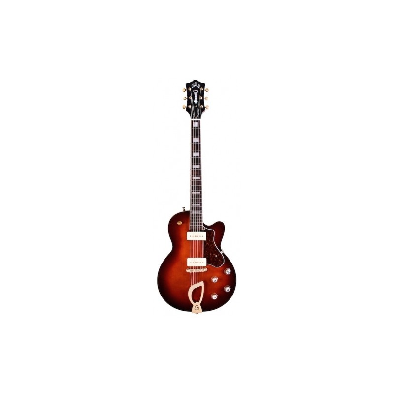 Guitare Electrique GUILD Aristocrat P90 Vintage Burst - Macca Music