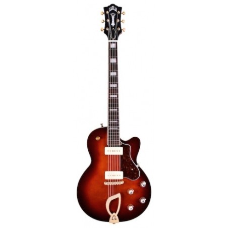 Guitare Electrique GUILD Aristocrat P90 Vintage Burst - Macca Music