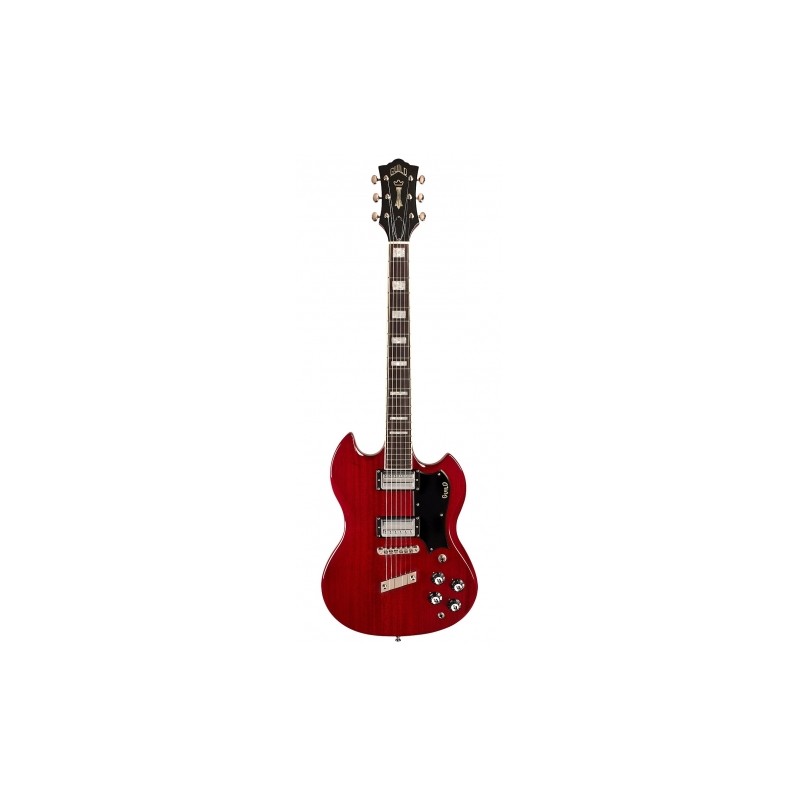 Guitare Electrique GUILD Polara Deluxe Cherry Red - Macca Music