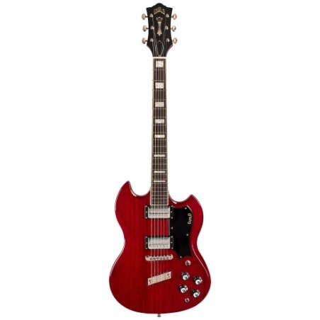 Guitare Electrique GUILD Polara Deluxe Cherry Red - Macca Music