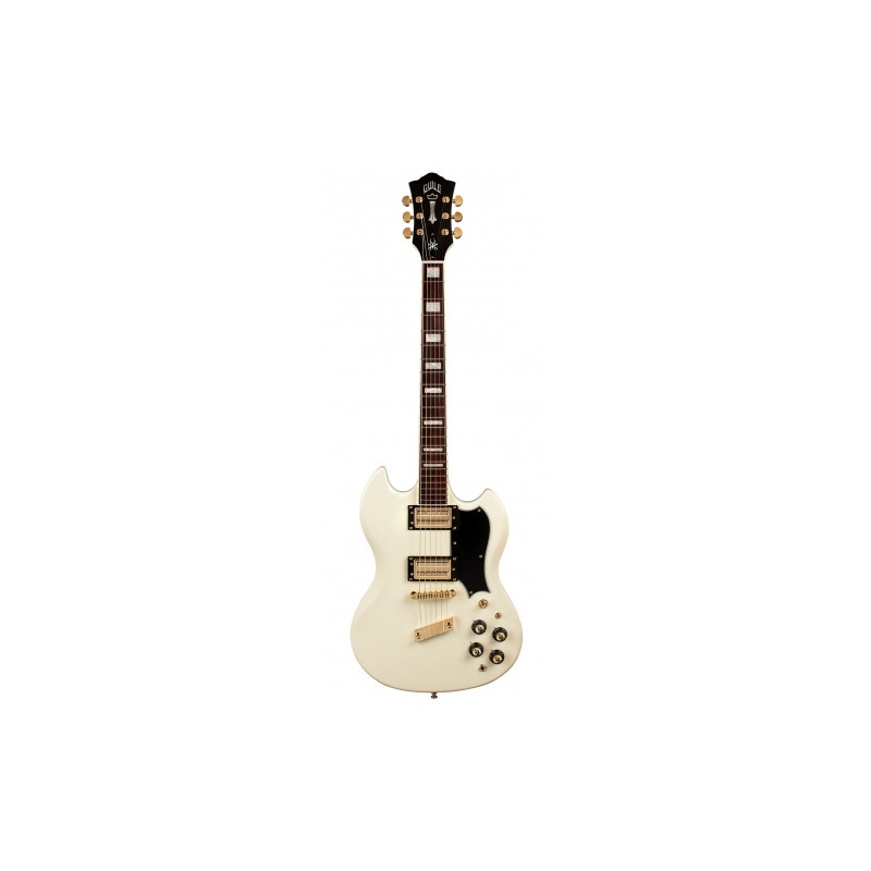 Guitare Electrique GUILD Polara Kim Thayil Vintage White - Macca Music