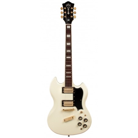 Guitare Electrique GUILD Polara Kim Thayil Vintage White - Macca Music