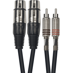 YELLOW CABLE K10-3 2 XLR F/...