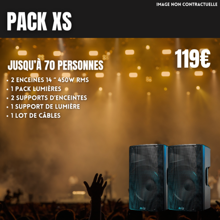 Location De Sono Pack XS - Macca Music