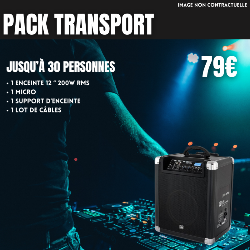 Location De Sono Pack Transport - Macca Music