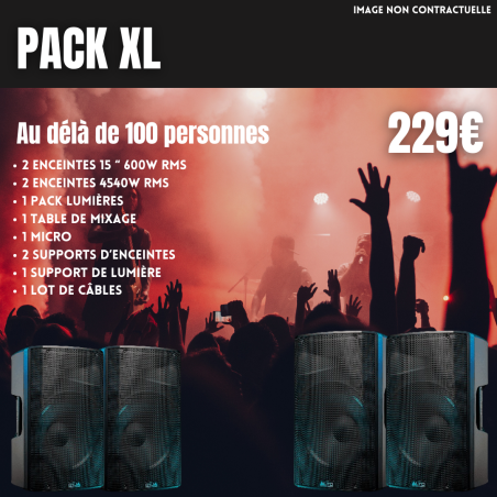 Location De Sono Pack XL - Macca Music