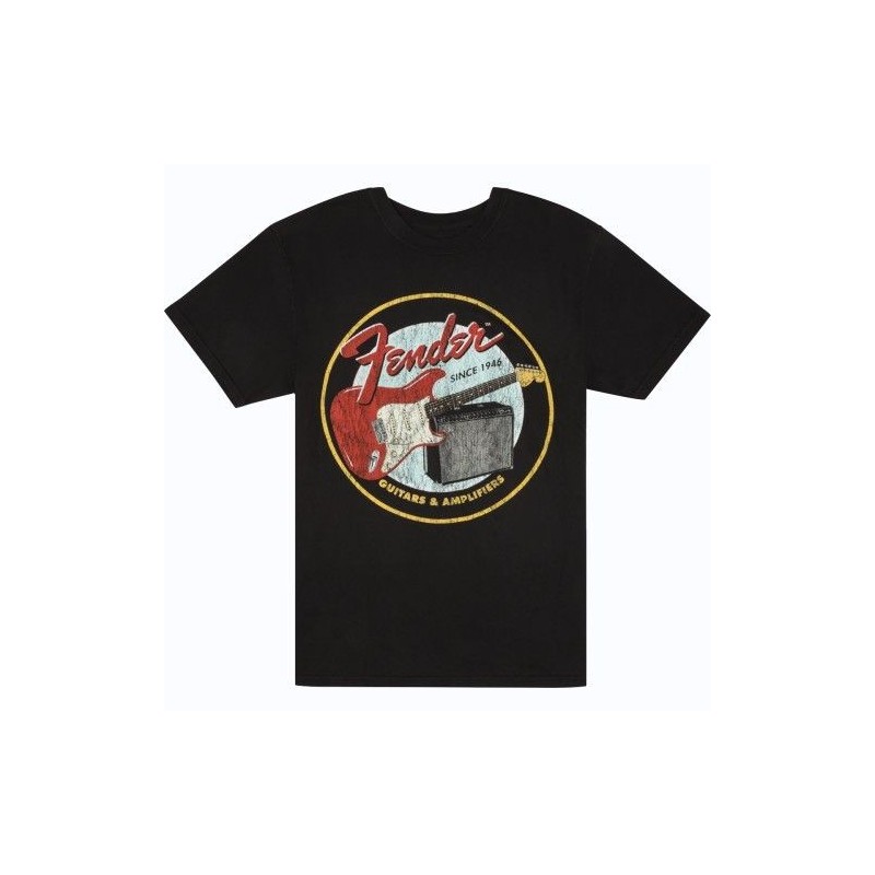 FENDER 1946 GUITARS & AMPLIFIERS T-SHIRT TAILLE M