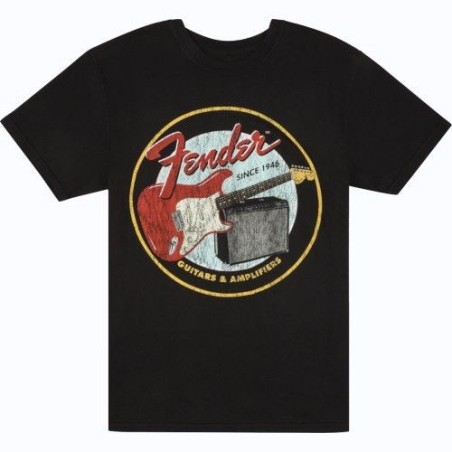 FENDER 1946 GUITARS & AMPLIFIERS T-SHIRT TAILLE M