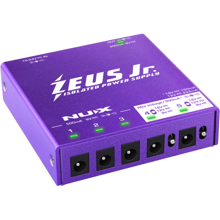 Bloc D'alimentation Pour Pedalboard NUX Zeus Jr 6DC - Macca Music