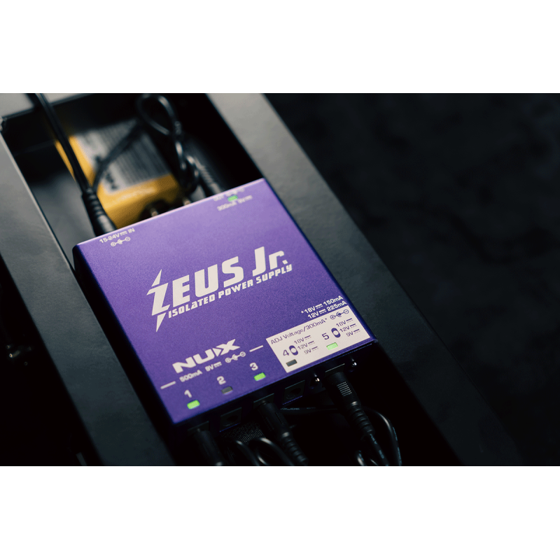 Bloc D'alimentation Pour Pedalboard NUX Zeus Jr 6DC - Macca Music