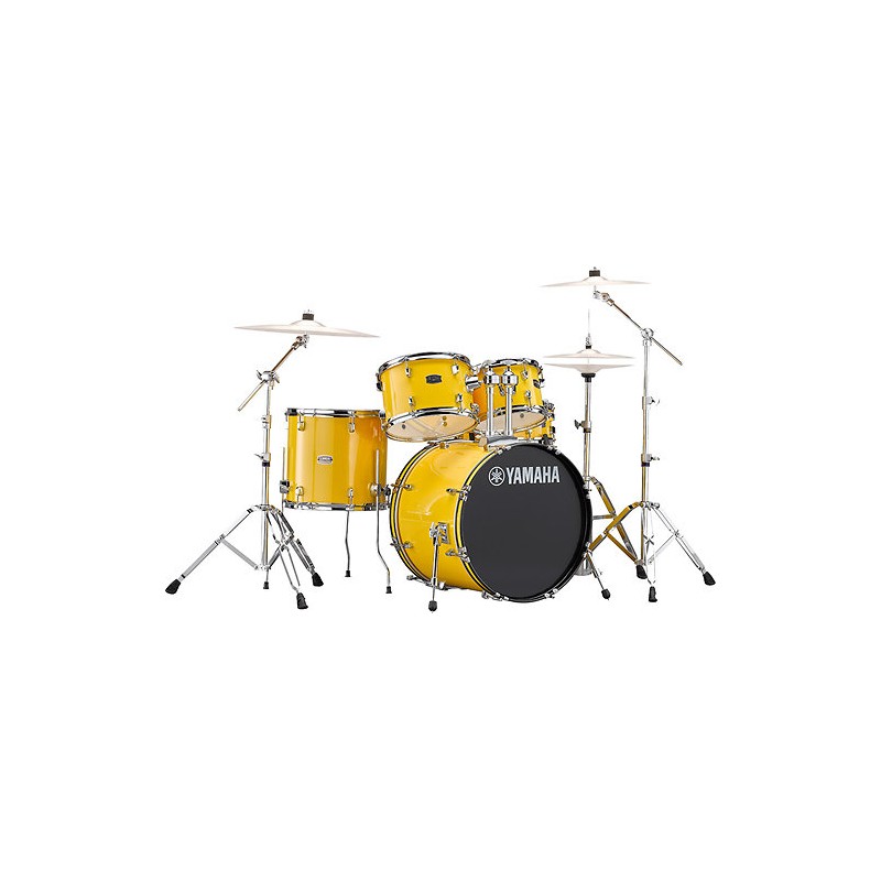 Batterie Acoustique YAMAHA Rydeen 22" Mellow Yellow Complete - Macca Music